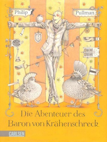 Cover zu Philip Pullmans "Die Abenteuer des Baron von Krähenschreck" von Einar Turkowski